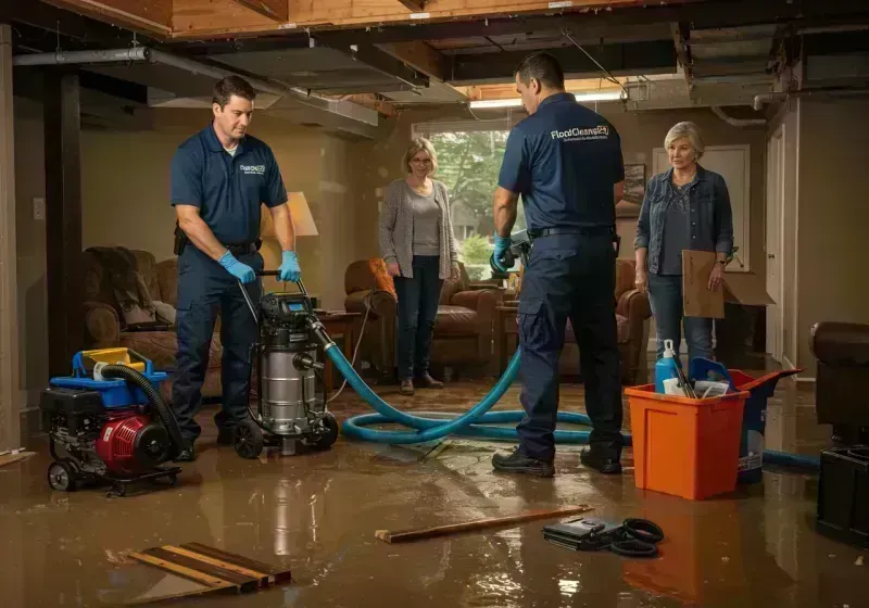 Basement Water Extraction and Removal Techniques process in Crosby, MN