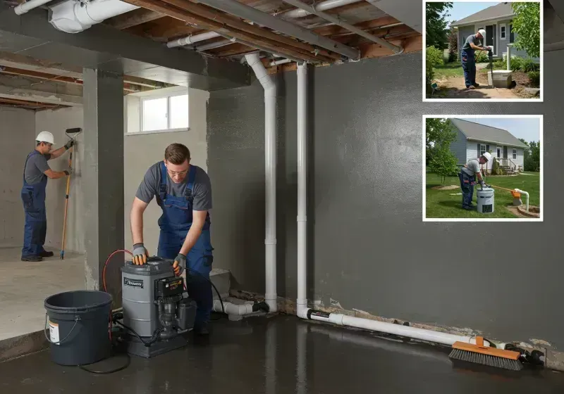 Basement Waterproofing and Flood Prevention process in Crosby, MN